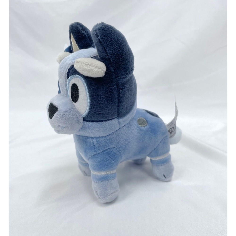 NWT Bluey Plush Socks‎ Dog Stuffed Animal Friend Blue 7” Disney Jr Show